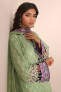 Zellbury | Unstitched 3 Piece Lawn | Shirt Shalwar Dupatta - 1696