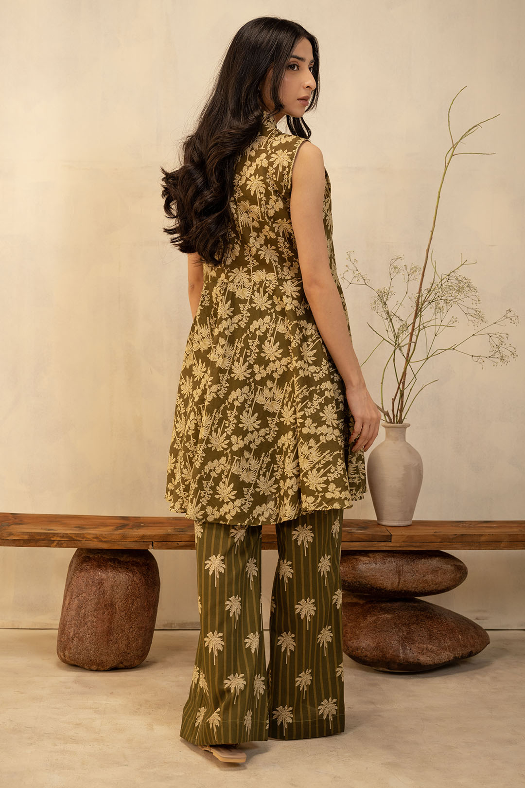 Zellbury | Unstitched 2 Piece Lawn | Shirt Shalwar - 0011