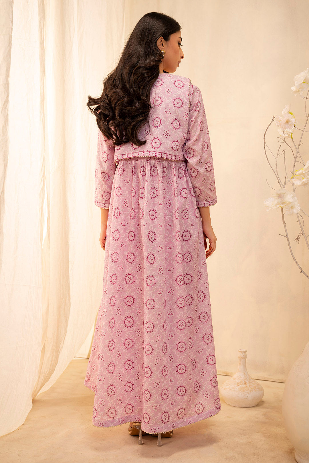 Zellbury | Unstitched 2 Piece Lawn | Shirt Shalwar - 0017