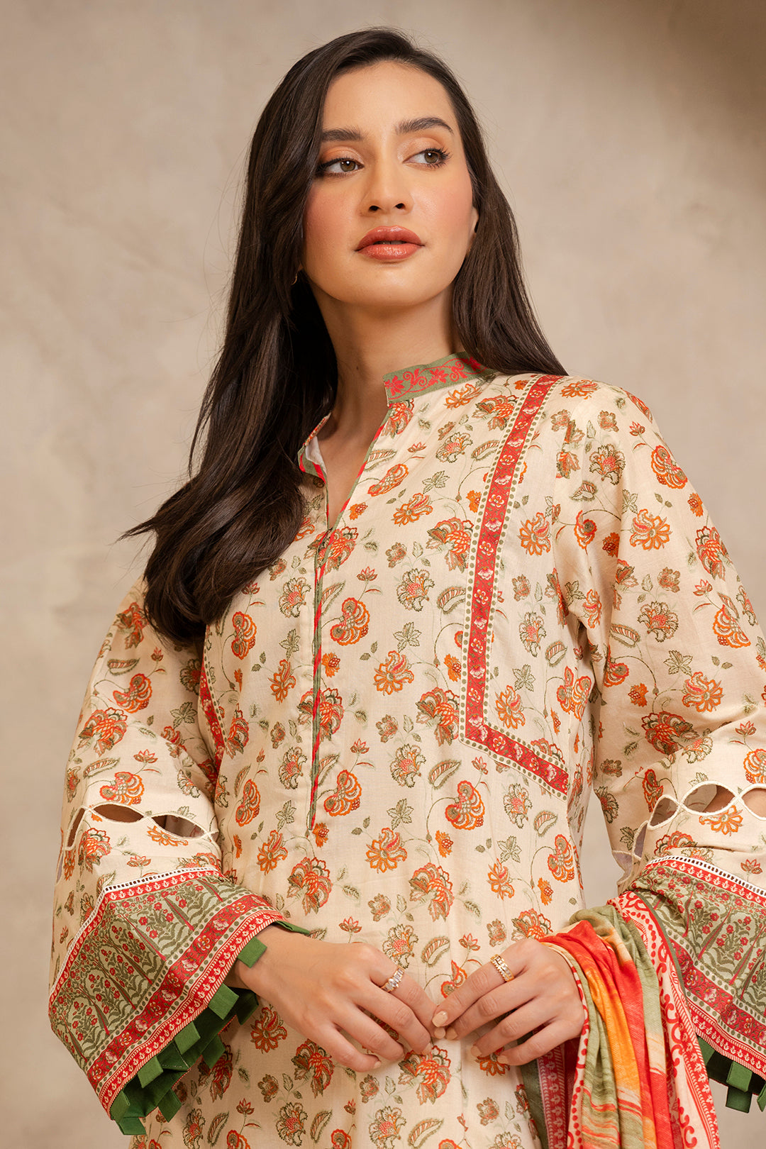Zellbury | Unstitched 2 Piece Lawn | Shirt Dupatta - 0086 Default Title