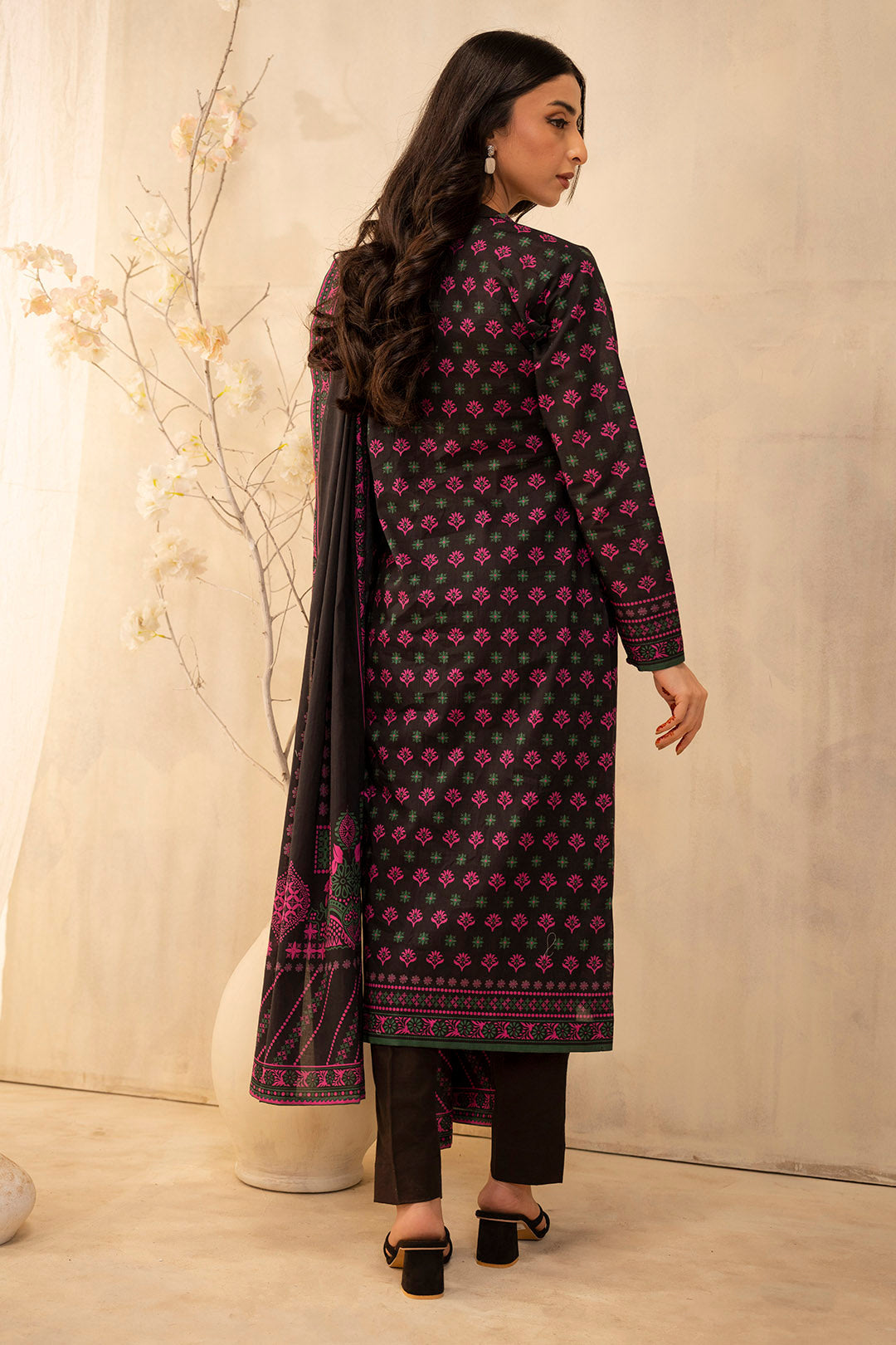 Zellbury | Unstitched 2 Piece Lawn | Shirt Dupatta - 0088