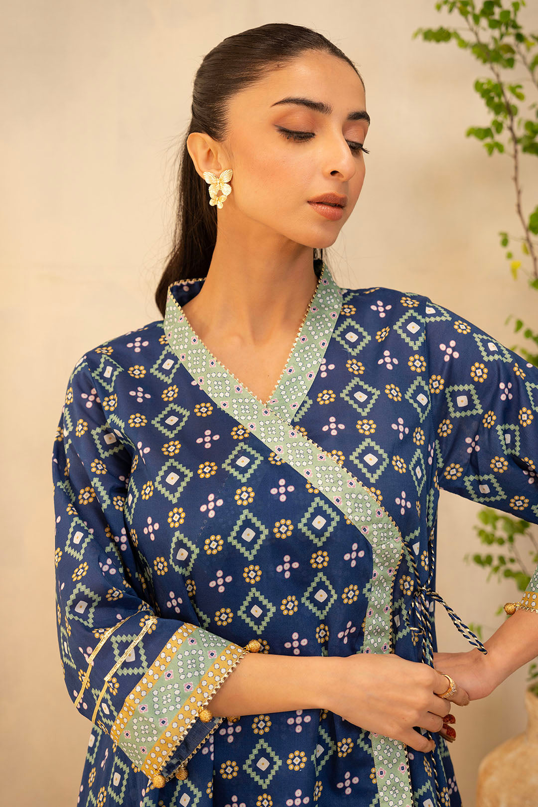 Zellbury | Unstitched 2 Piece Lawn | Shirt Shalwar - 0095 Default Title