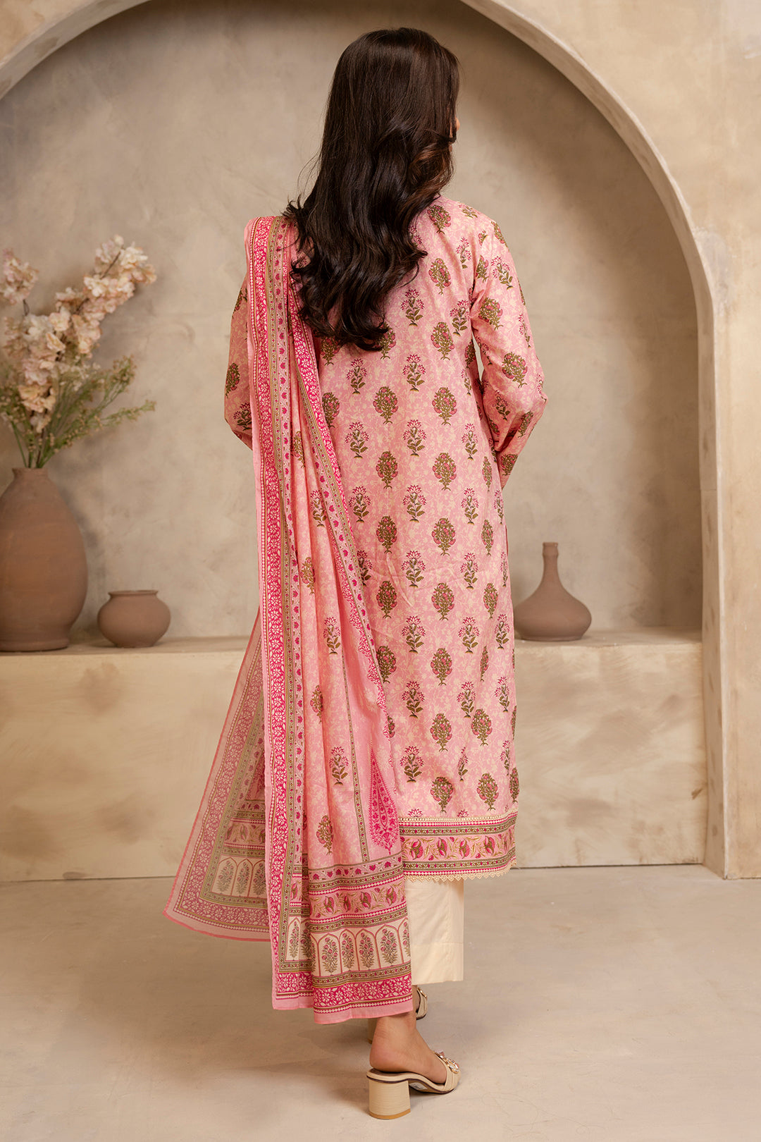 Zellbury | Unstitched 2 Piece Lawn | Shirt Dupatta - 0157