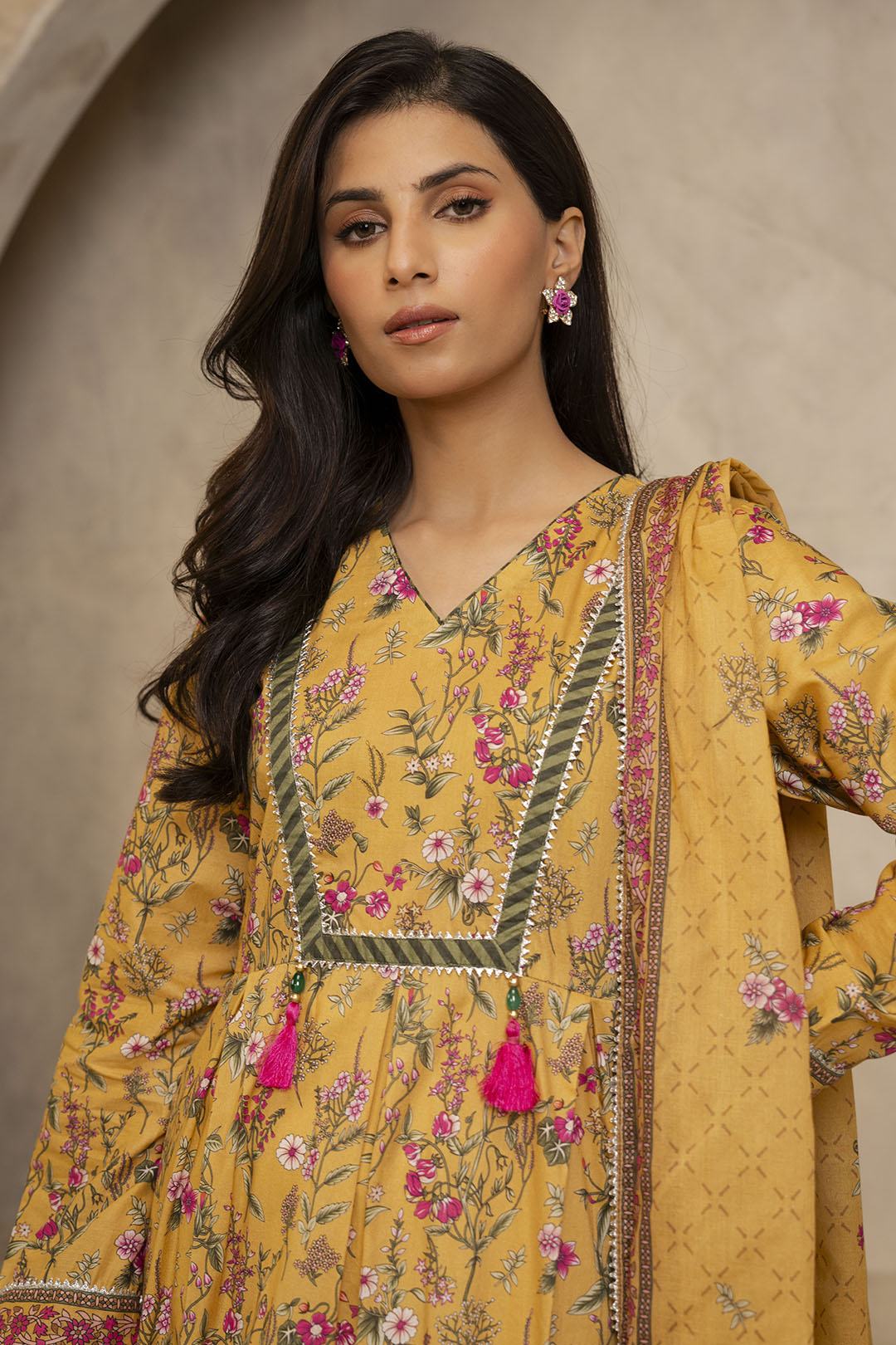 Zellbury | Unstitched 2 Piece Lawn | Shirt Dupatta - 0159 Default Title