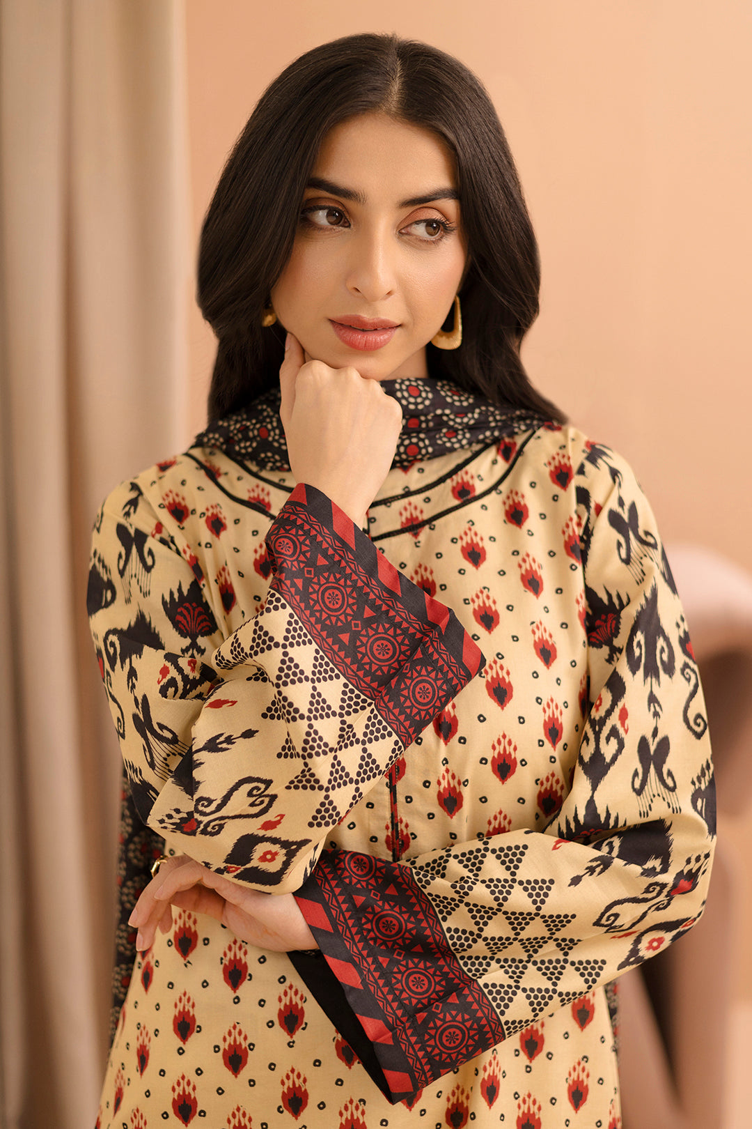 Zellbury | Unstitched 2 Piece Lawn | Shirt Dupatta - 0160 Default Title