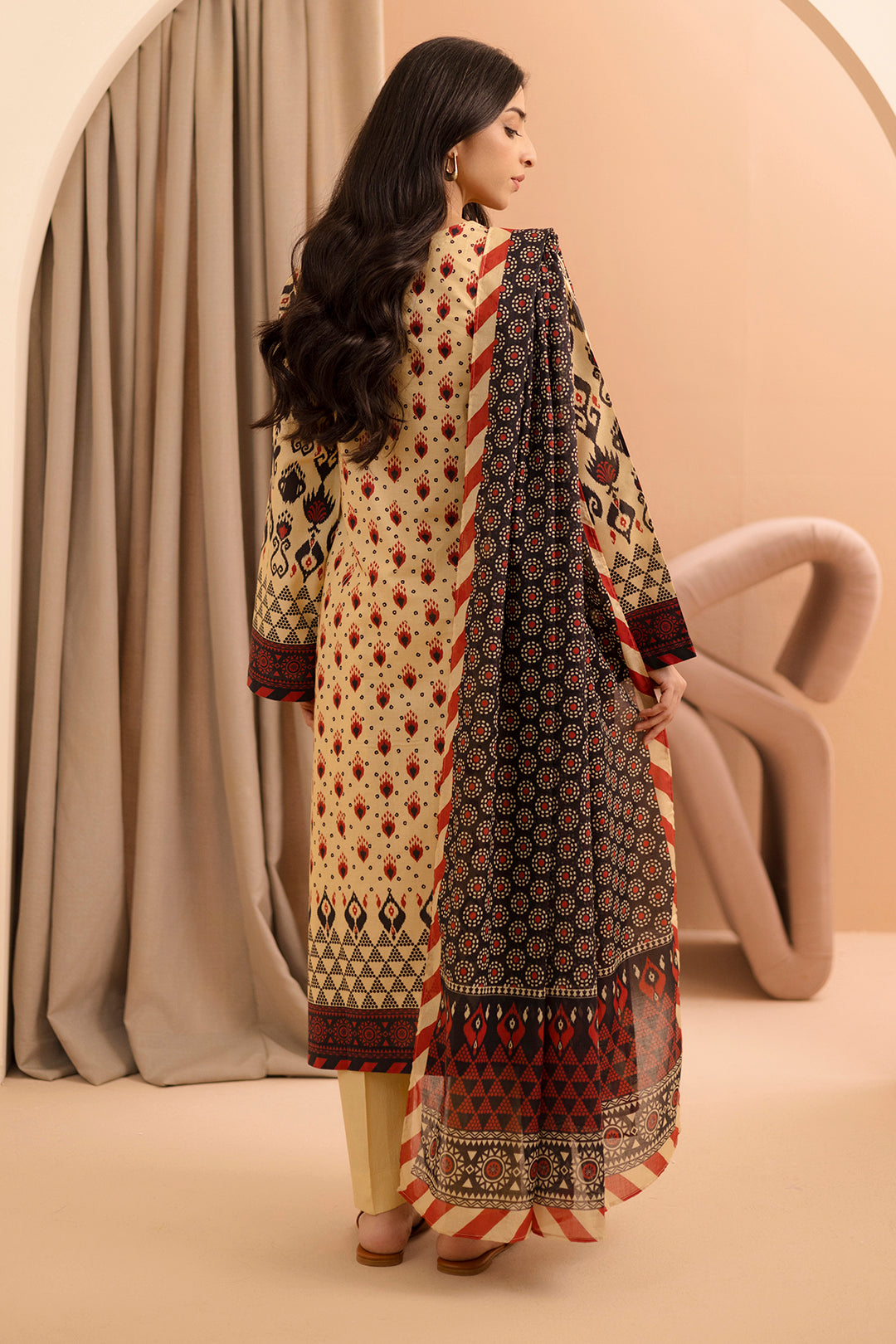 Zellbury | Unstitched 2 Piece Lawn | Shirt Dupatta - 0160