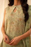 Zellbury | Unstitched 3 Piece Lawn | Shirt Shalwar Dupatta - 0027