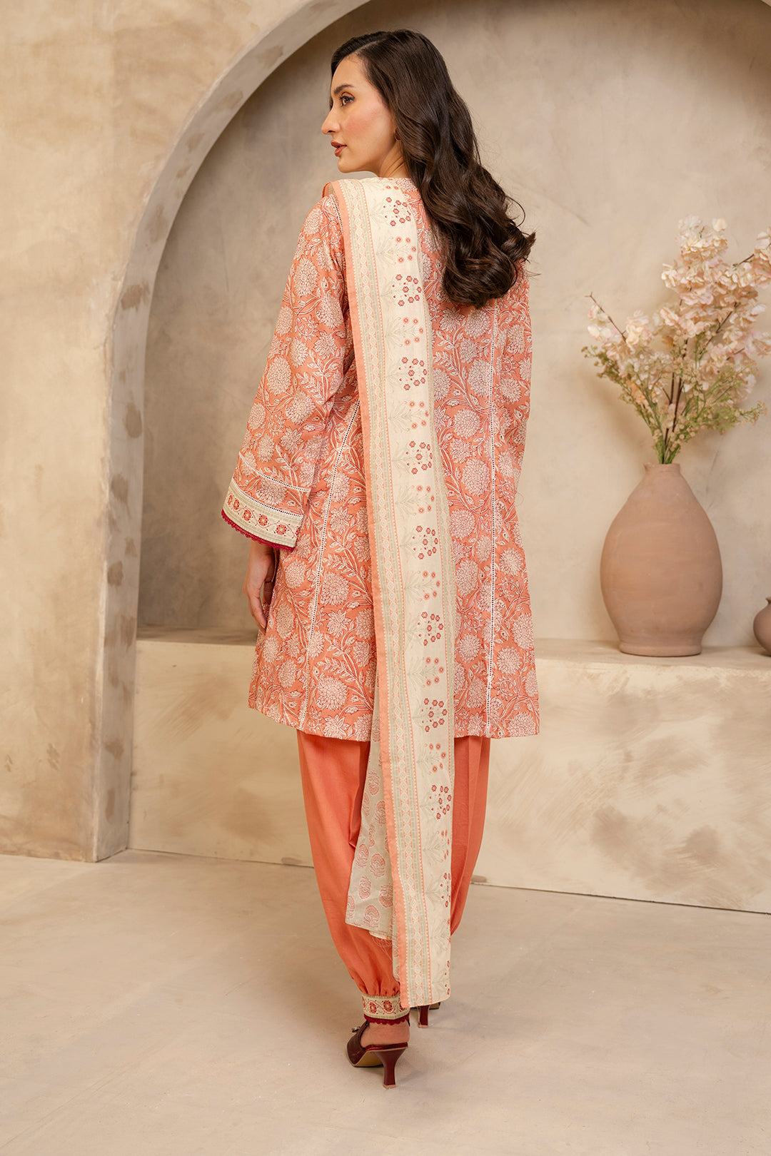 Zellbury | Unstitched 3 Piece Lawn | Shirt Shalwar Dupatta - 0032