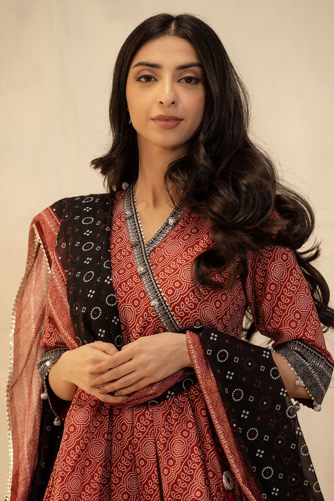 Zellbury | Unstitched 3 Piece Lawn | Shirt Shalwar Dupatta - 0033 Default Title