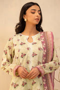 Zellbury | Unstitched 3 Piece Lawn | Shirt Shalwar Dupatta - 0039 Default Title