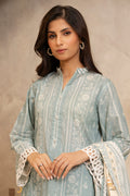 Zellbury | Unstitched 3 Piece Lawn | Shirt Shalwar Dupatta - 0058 Default Title