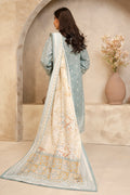 Zellbury | Unstitched 3 Piece Lawn | Shirt Shalwar Dupatta - 0058