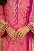 Zellbury | Unstitched 3 Piece Lawn | Shirt Shalwar Dupatta - 0122