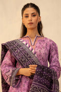 Zellbury | Unstitched 3 Piece Lawn | Shirt Shalwar Dupatta - 0126 Default Title