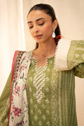 Zellbury | Unstitched 3 Piece Lawn | Shirt Shalwar Dupatta - 0134 Default Title