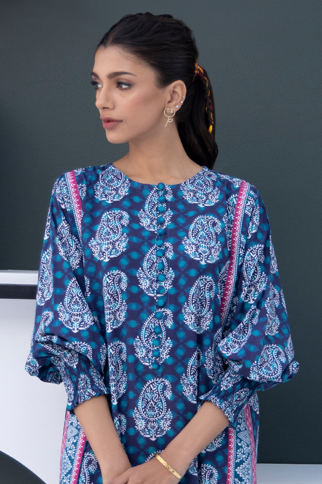Zellbury | Unstitched 2 Piece Viscose | Shirt Shalwar - 0789 Default Title