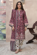Zellbury | Unstitched 3 Piece Khaddar | Embroidered Shirt Shalwar Dupatta - 0402