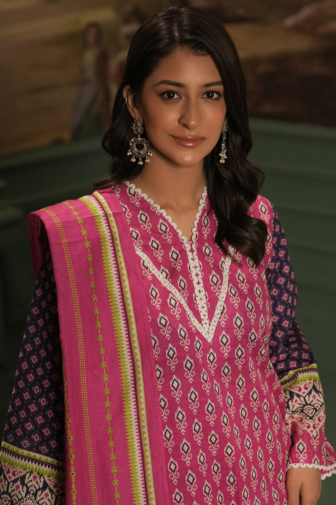 Zellbury | Unstitched 3 Piece Khaddar | Shirt Shalwar Dupatta - 0359 Default Title