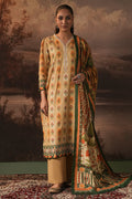 Zellbury | Unstitched 3 Piece Karandi | Shirt Shalwar Dupatta - 0379