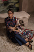 Zellbury | Unstitched 3 Piece Khaddar | Shirt Shalwar Dupatta - 0387