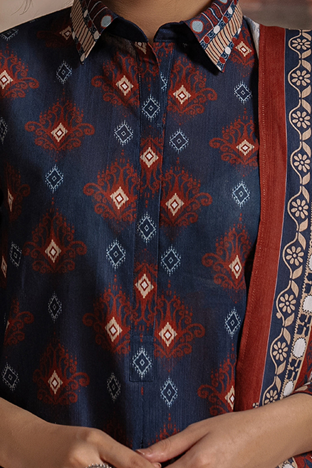 Zellbury | Unstitched 3 Piece Khaddar | Shirt Shalwar Dupatta - 0387