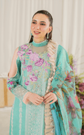 Asifa and Nabeel | Pretty in Pink Limited Edition | Water Lily (PP-3) - Pakistani Designer Dress - by Asifa and Nabeel | Type: Luxury - 100% Original at Saira Sultan