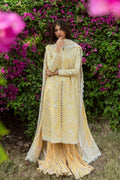 Afrozeh | Mulaqaat Lawn | Taqdeer XS Lemon Yellow Lawn