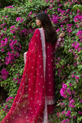 Afrozeh | Mulaqaat Lawn | Humnasheen S Hot Pink Lawn