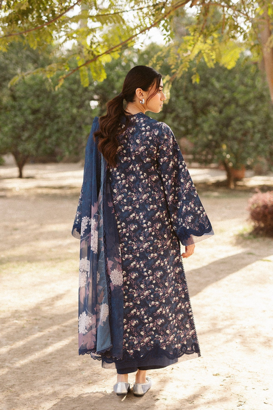 Ayzel | The Bare Minimum | Evana XS Navy Blue Lawn