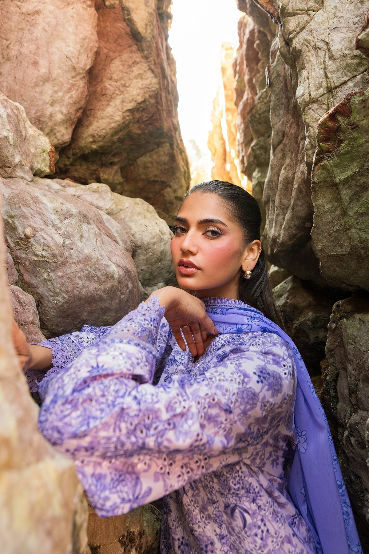 Afrozeh | Endless Summer | Verve M Light Lavender Lawn