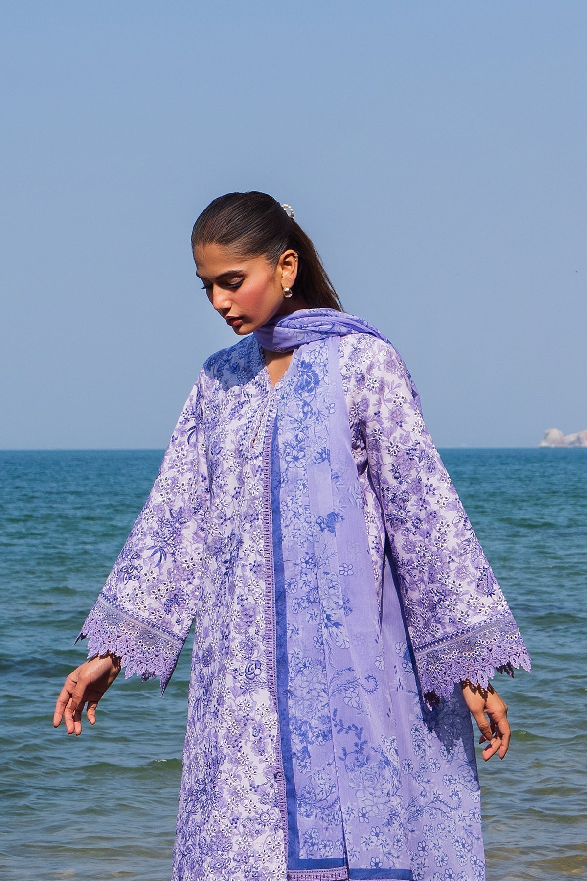 Afrozeh | Endless Summer | Verve L Light Lavender Lawn