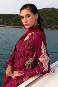 Afrozeh | Lawn 25 | Serene M Magenta Lawn