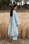Afrozeh | Mulaqaat Lawn | Sukoon S Sky Blue Lawn