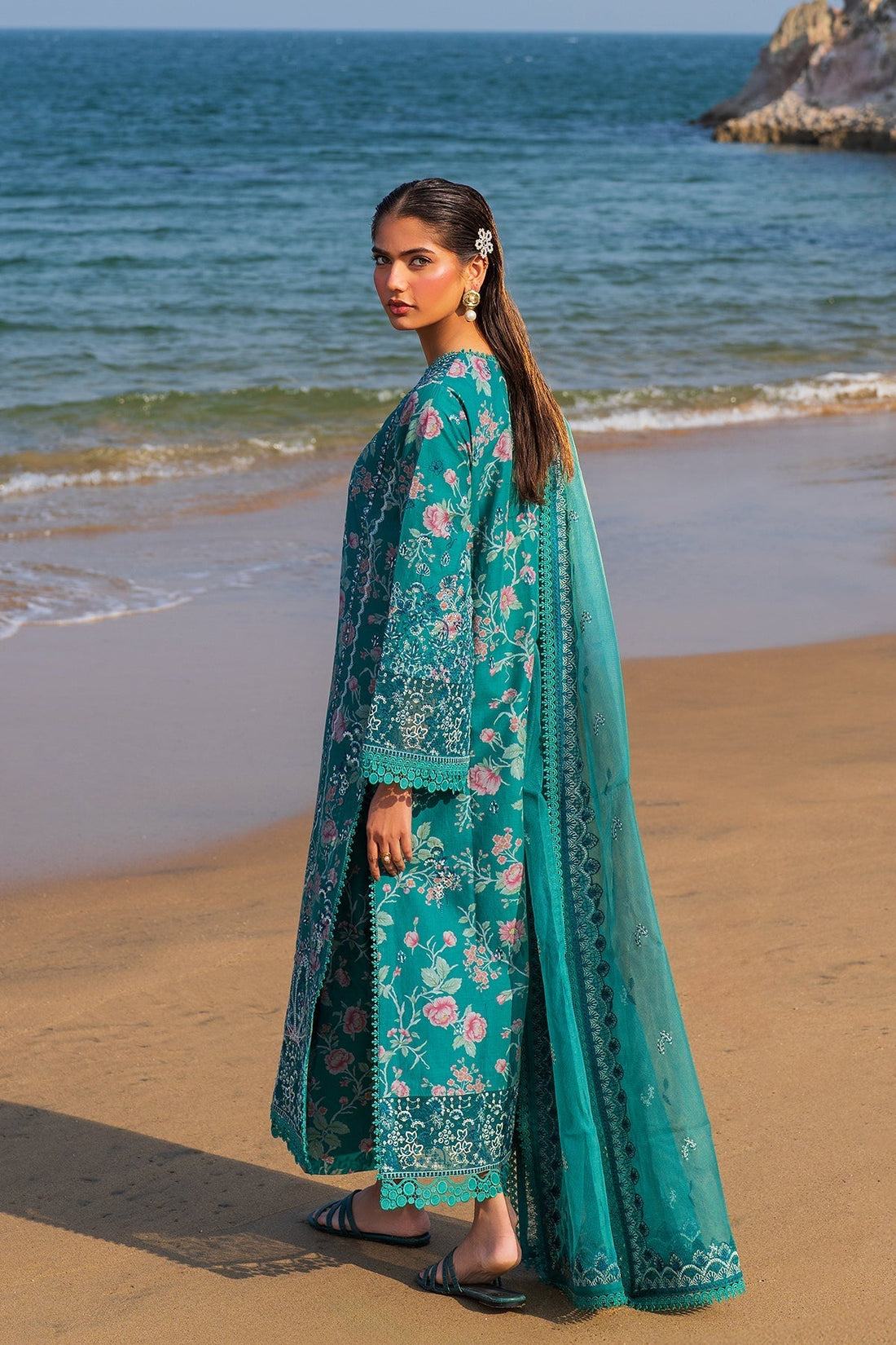 Afrozeh | Endless Summer | Plush XS Teal Lawn