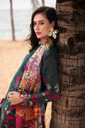 Afrozeh | Lawn 25 | Vermora L Deep Teal Green Lawn
