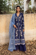 Afrozeh | Mulaqaat Lawn | Shiddat XS Blue Lawn