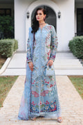 Afrozeh | Lawn 25 | Presta XS Light Blue Lawn