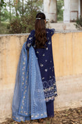 Afrozeh | Mulaqaat Lawn | Shiddat S Blue Lawn