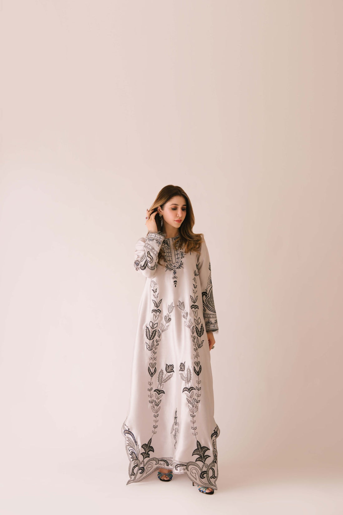 Sammy K | Aadat Festive Edition |Sea Holly - Pakistani Designer Dress - by Sammy K - Type : Ladies Clothes - 100% Original at Saira Sultan