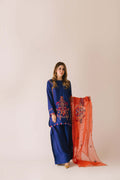 Sammy K | Aadat Festive Edition | Corn Flower - Pakistani Designer Dress - by Sammy K - Type : Ladies Clothes - 100% Original at Saira Sultan