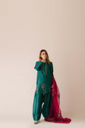 Sammy K | Aadat Festive Edition | Green Moon - Pakistani Designer Dress - by Sammy K - Type : Ladies Clothes - 100% Original at Saira Sultan