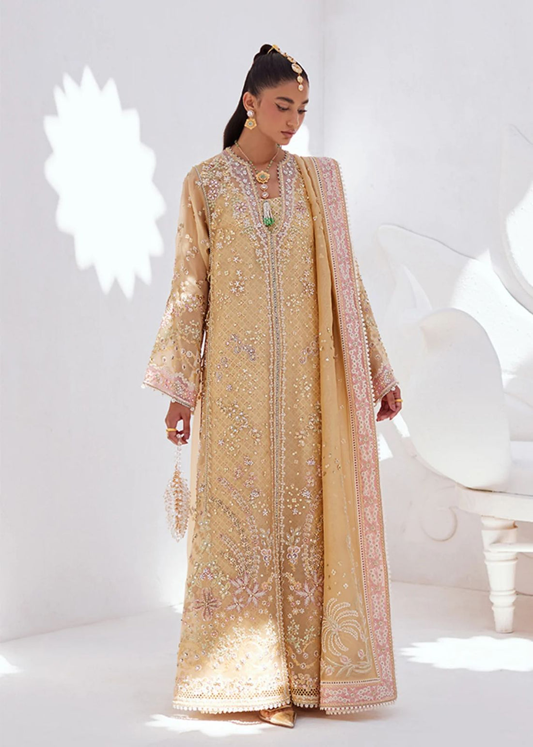 Suffuse | Freeshia RTW'24 | Suha - Pakistani Designer Dress - by Suffuse | Type: Bridal - 100% Original at Saira Sultan