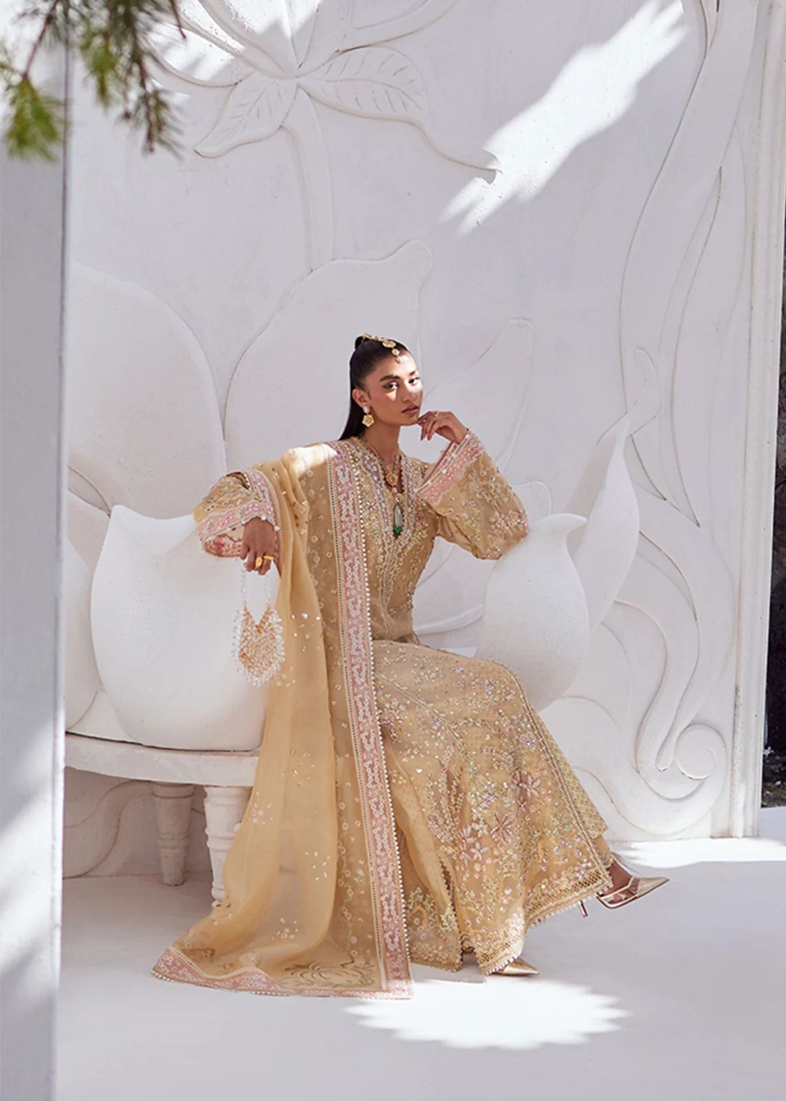 Suffuse | Freeshia RTW'24 | Suha - Pakistani Designer Dress - by Suffuse | Type: Bridal - 100% Original at Saira Sultan