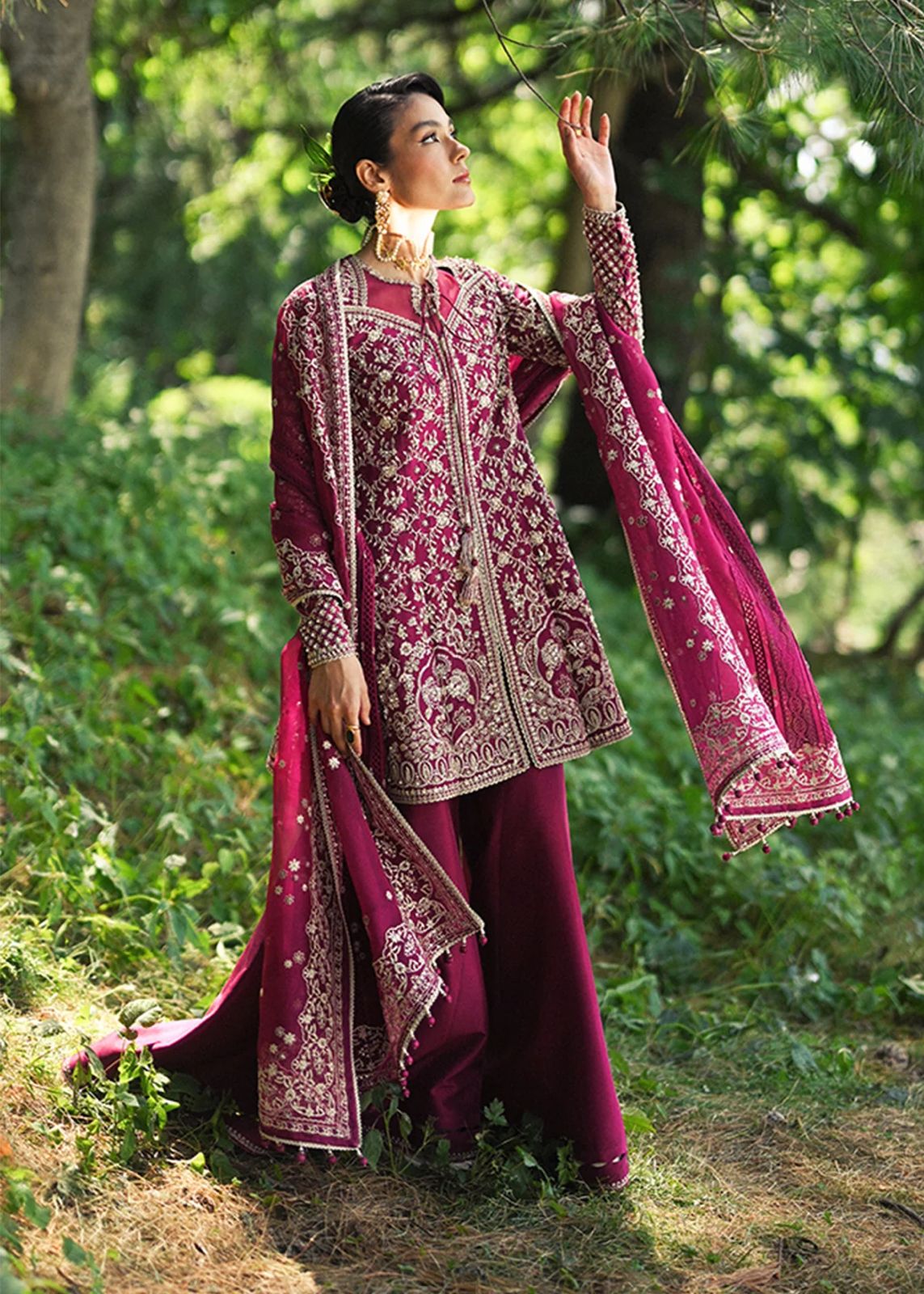 Suffuse | Freeshia RTW'24 | Ahlam - Pakistani Designer Dress - by Suffuse | Type: Bridal - 100% Original at Saira Sultan