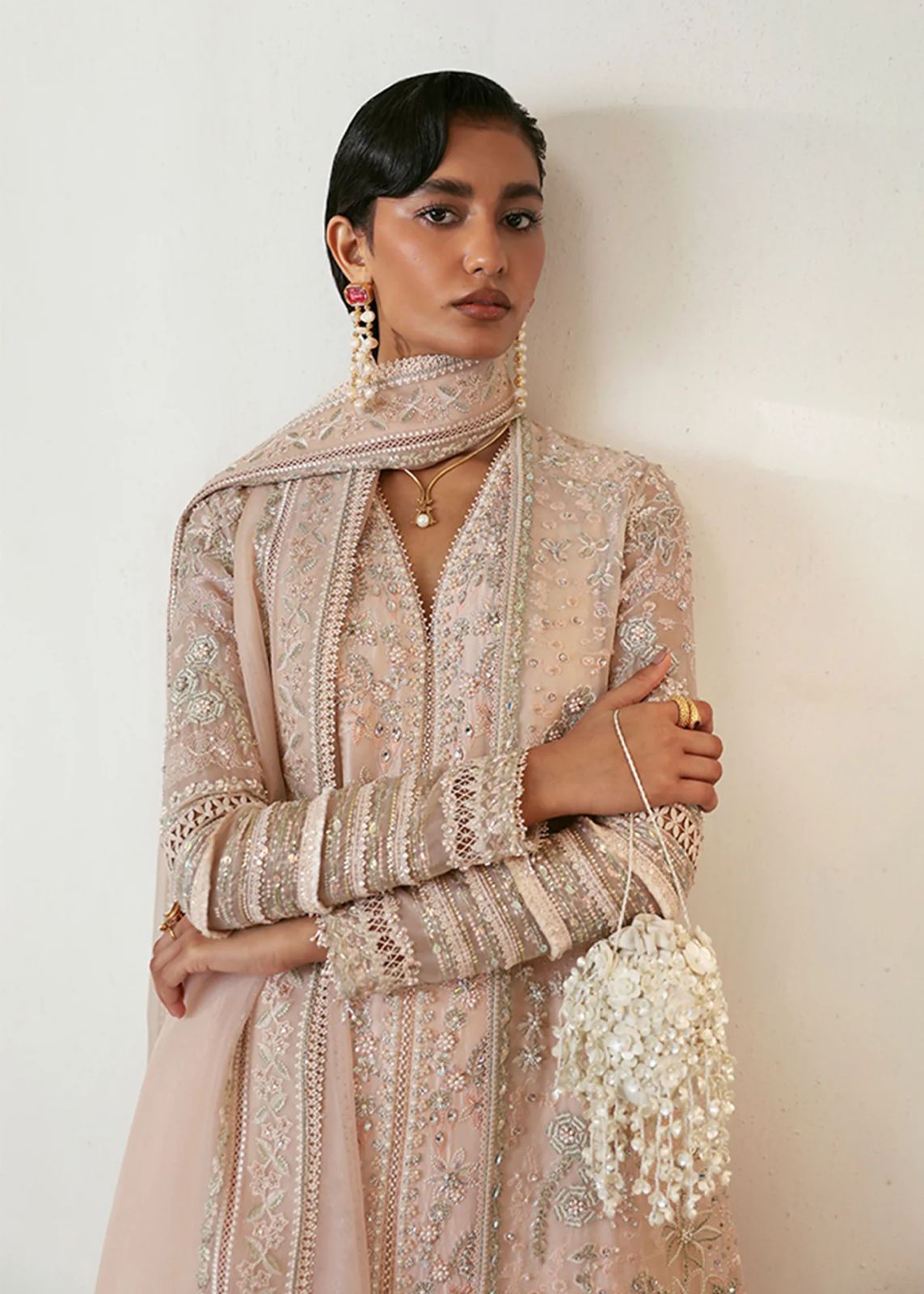 Suffuse | Freeshia RTW'24 | Janan - Pakistani Designer Dress - by Suffuse | Type: Bridal - 100% Original at Saira Sultan