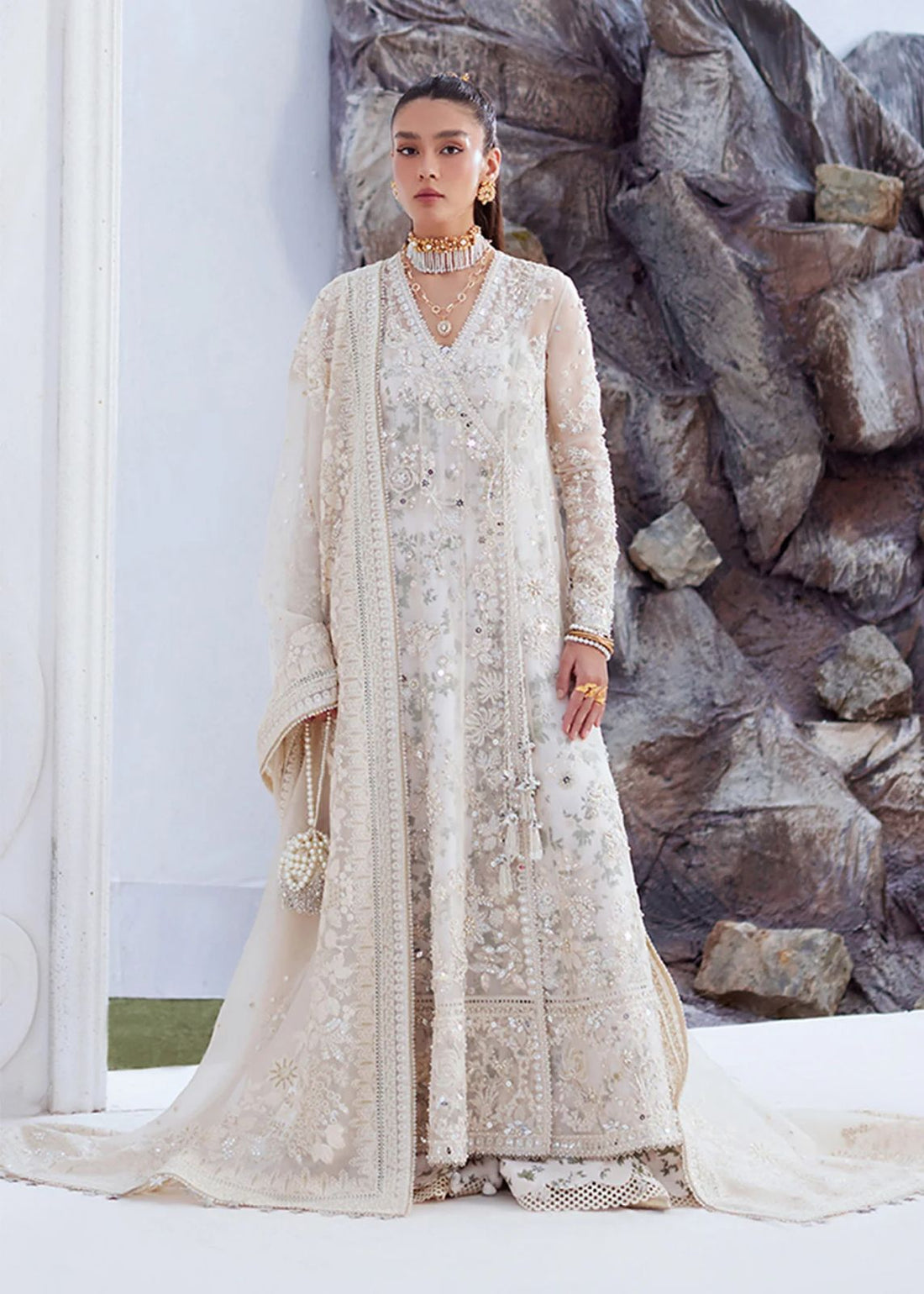 Suffuse | Freeshia RTW'24 | Yasna - Pakistani Designer Dress - by Suffuse | Type: Bridal - 100% Original at Saira Sultan