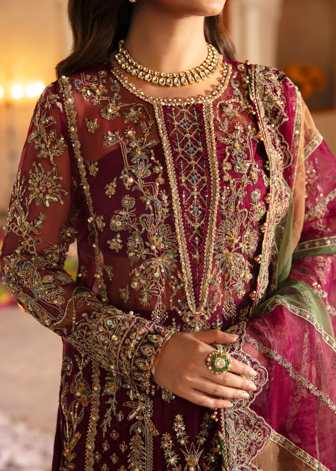 Kanwal Malik | Maahi Wedding Formals | FALAK - Pakistani Designer Dress - by Kanwal Malik | Type: Ladies Clothes - 100% Original at Saira Sultan