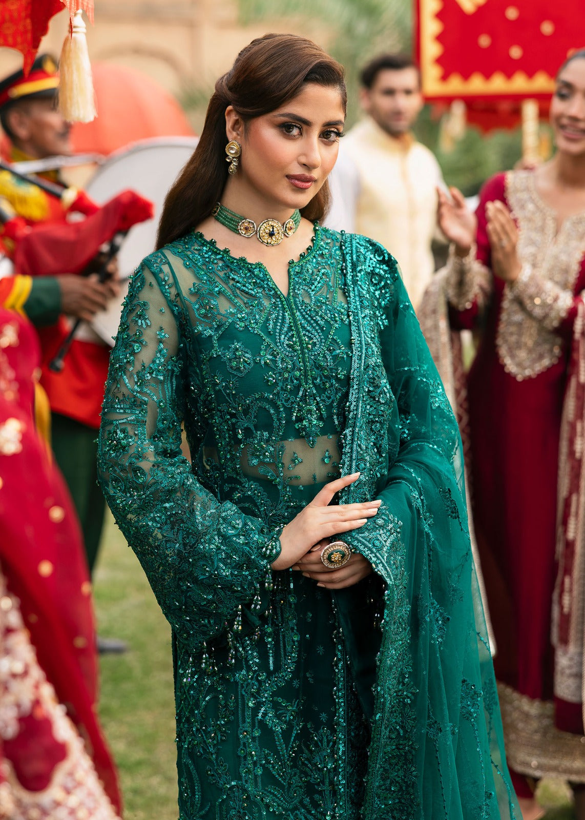 Kanwal Malik | Maahi Wedding Formals | MEHMAL - Pakistani Designer Dress - by Kanwal Malik | Type: Ladies Clothes - 100% Original at Saira Sultan