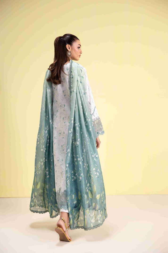 Aabyaan | Eid Pret 25 | RIVA AP-03 XS Off White Dobby Lawn