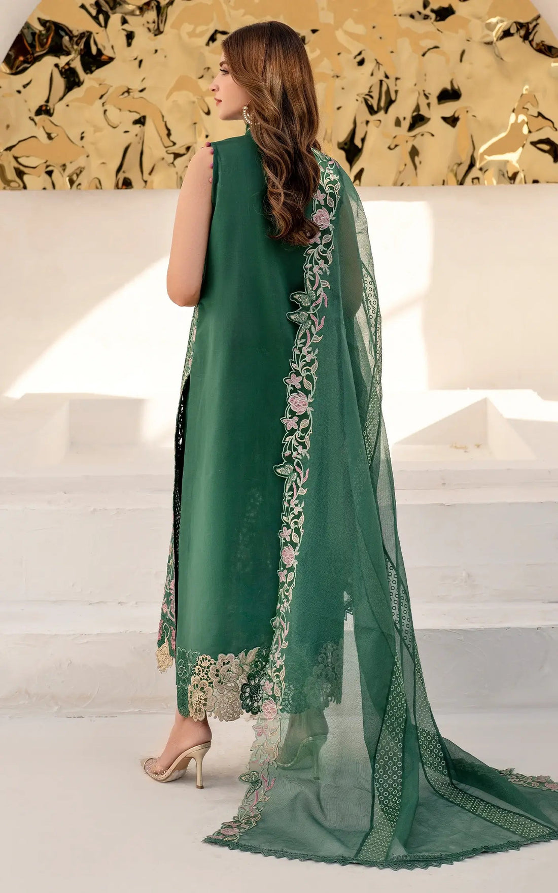 Asifa and Nabeel | Azalia Summer 25 | Wild One (AZL25-06) XS Green Lawn